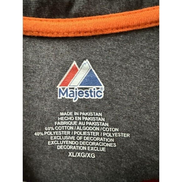 MLB San Francisco Giants Polo Shirt XL Gray Short Sleeve Logo - Picture 2 of 9